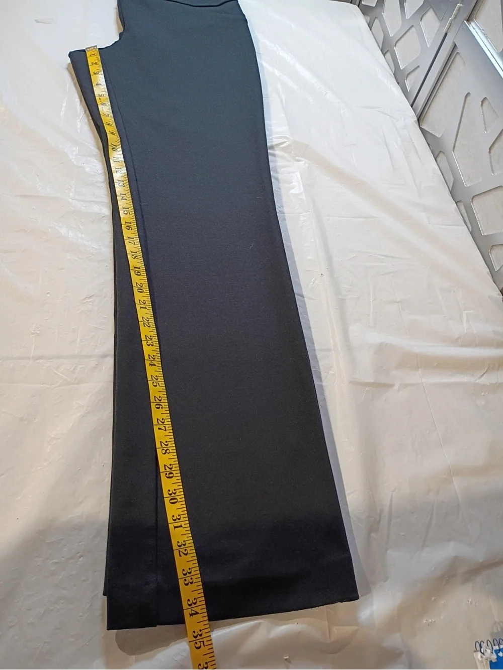 7th Avenue Design Studio Black Straight Leg Career Pants Women’s Large Tall - Picture 7 of 10